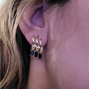 Beautiful Cubic Zirconia Drop Earrings